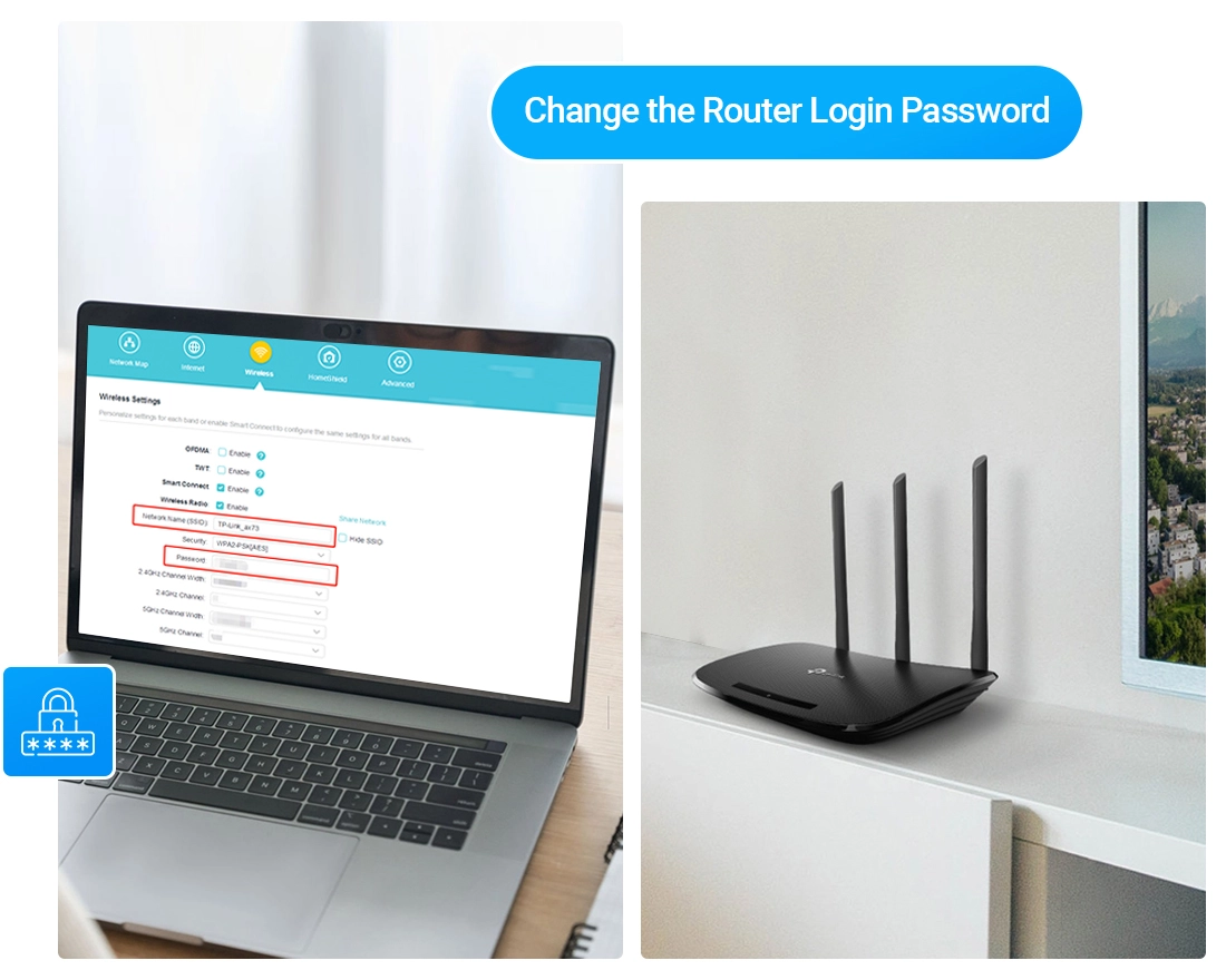 How to change the TP-Link WiFi Router Login password