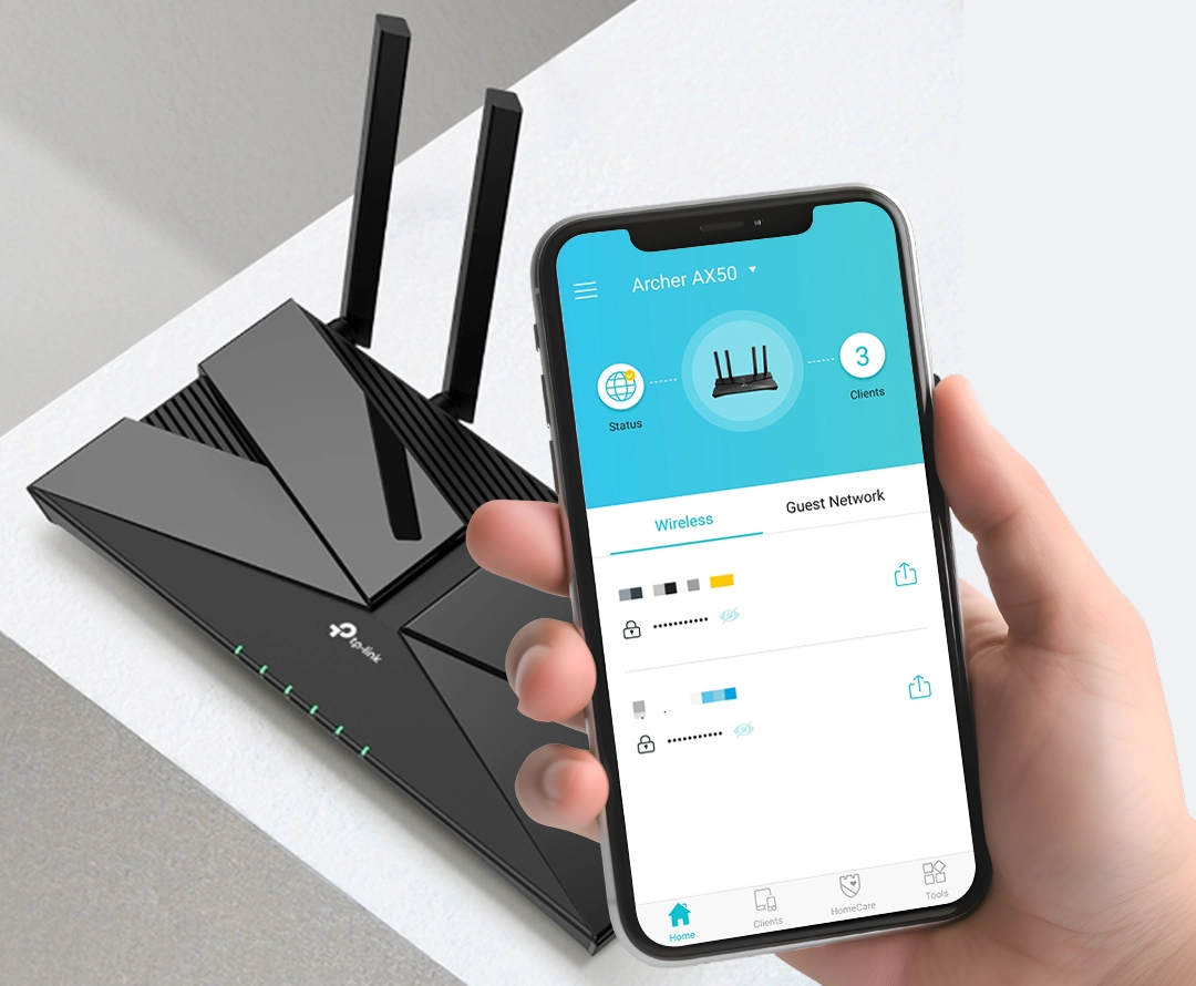 Login to TP-Link Tether App