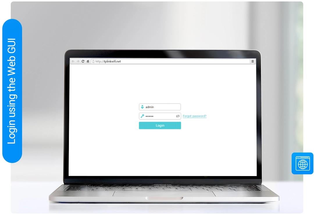 TP-Link Router Login using the Web GUI